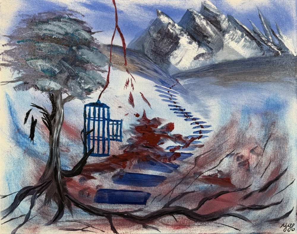 Force of Nature (2026), oil on canvas.