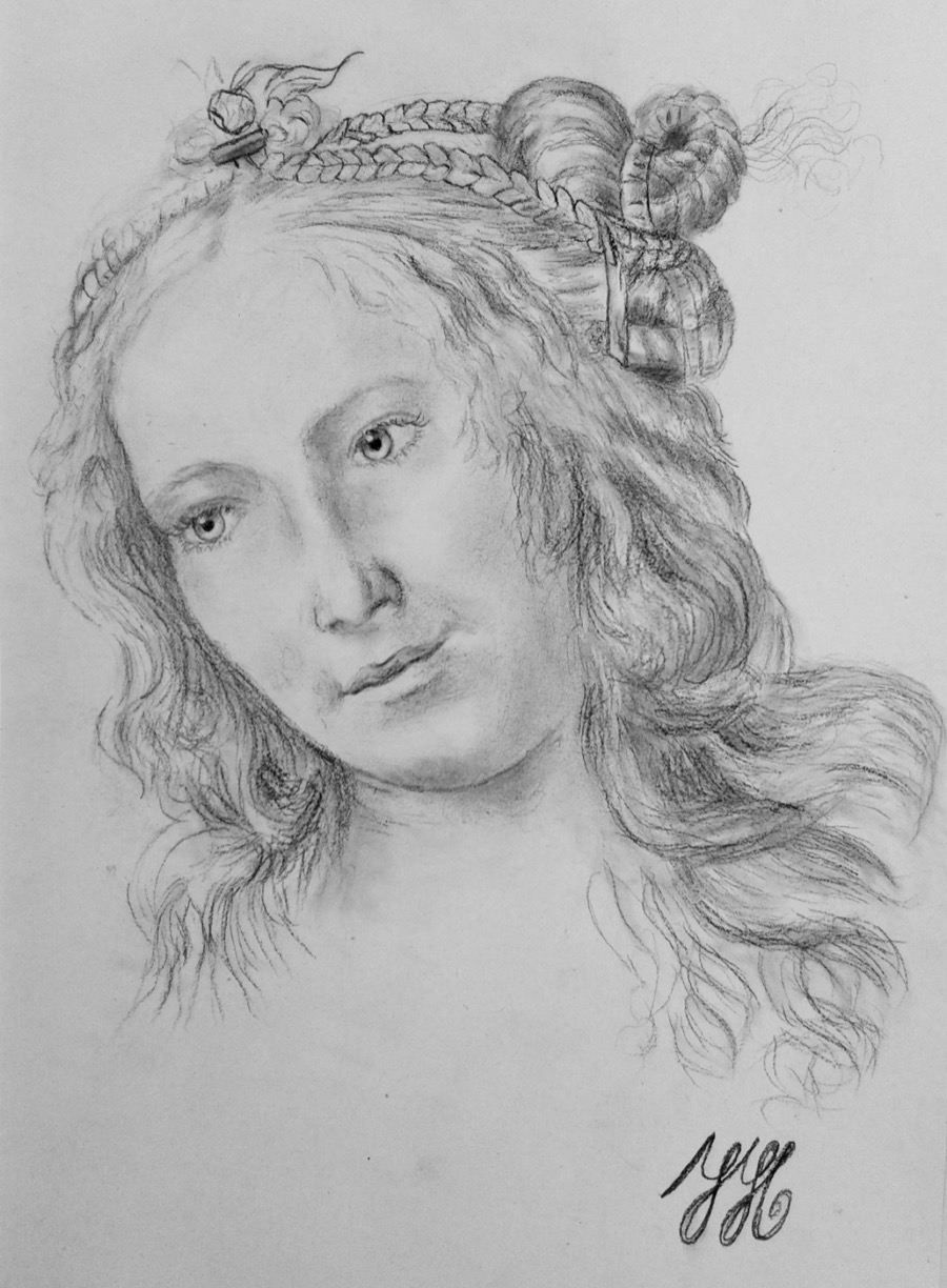 A study of faces and forms.