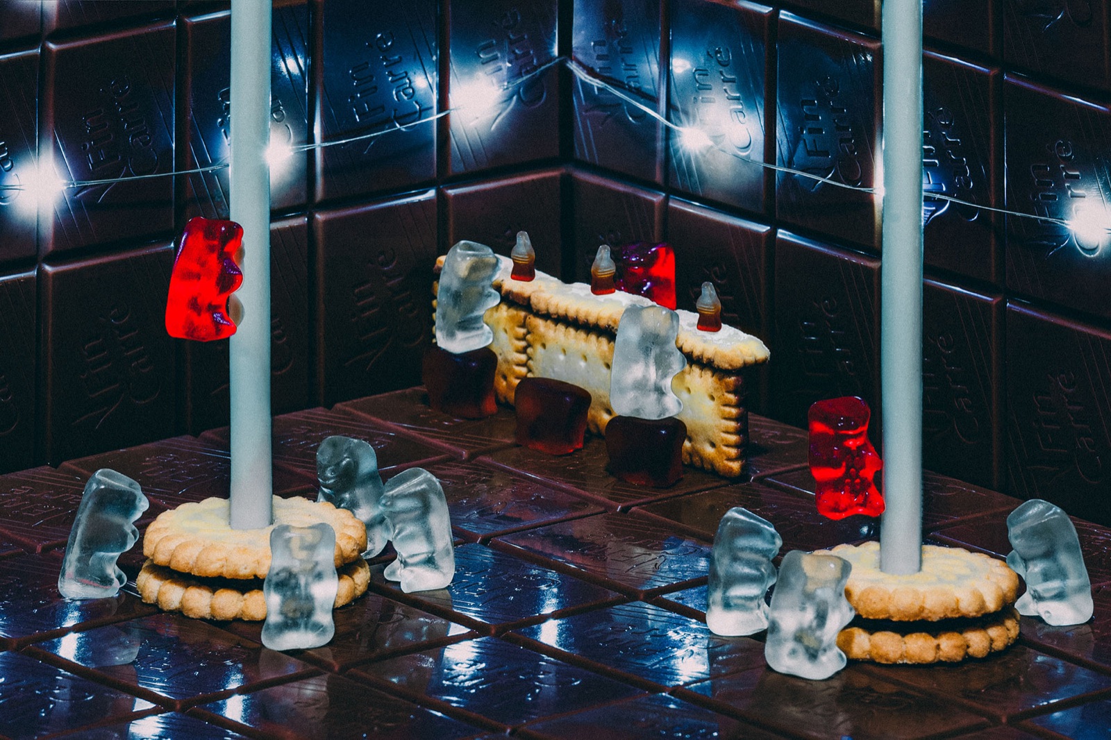 Die Parallelwelt der Haribo Gummibärchen.