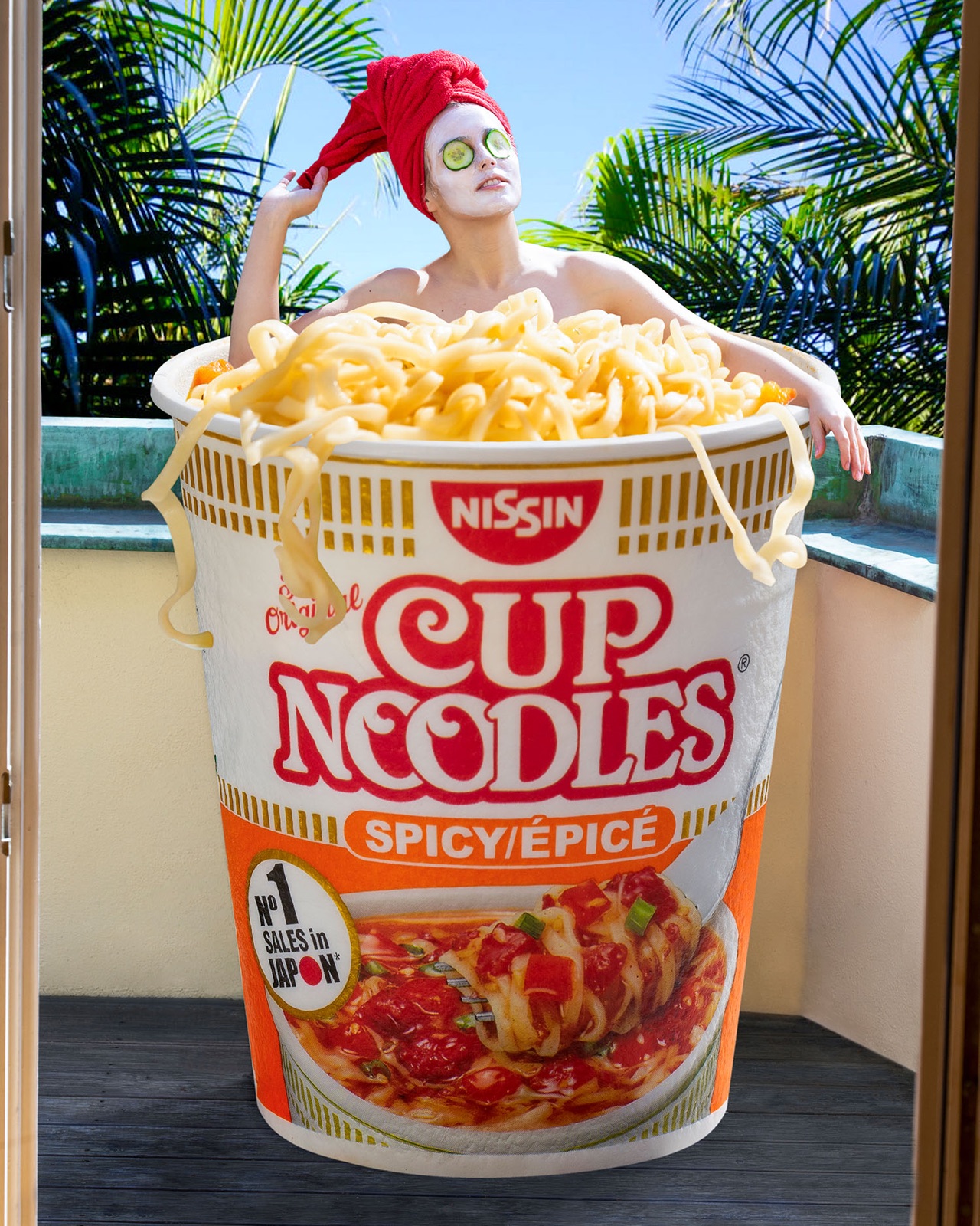 Entry for a NISSIN photo competition.